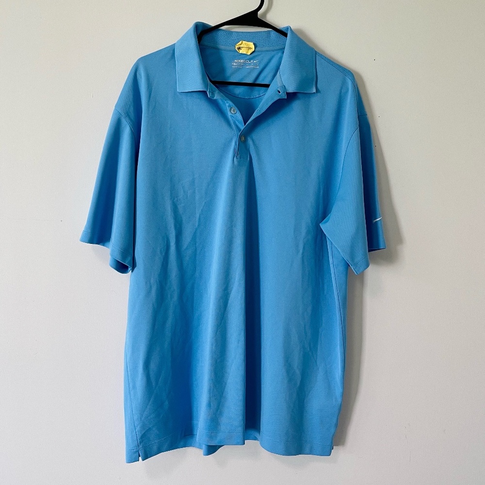 Nike Golf Dry Fit Short Sleeve Polo Shirt Size XL
